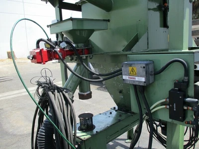 Tascol Industrial Hopper Feeder w/ Auger Feed - Vibration - Automatic Valves
