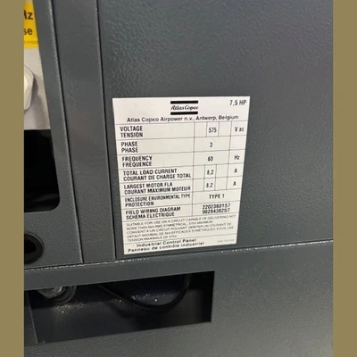 USED 2016 ATLAS COPCO GX4FF
