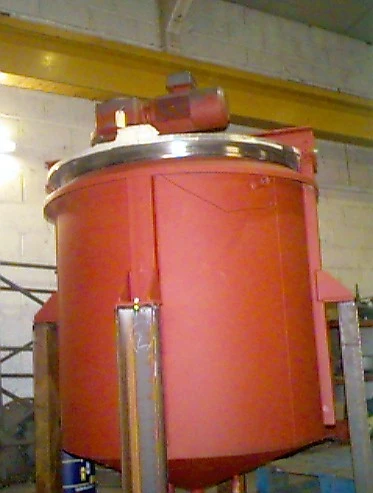1100 L S/S Zero Pressure Jktd O/T Tank