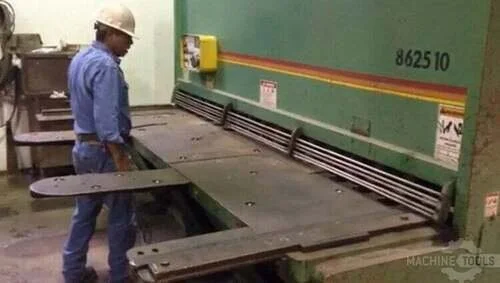 Used 1984 ACCURSHEAR 862510 Power Squaring Shears (Inch) Florida US | Southern Fabricating Machinery Sales, Inc. #80972