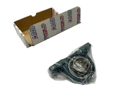 New | in-Stock AMI Pillow Block Bearing Wide Set Screw Iron Housing 45mm Shaft Parts Michigan US | Maverick Industrial Sales #1391478