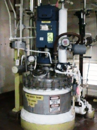 Used approximately 150 gallon stainless steel fermenter