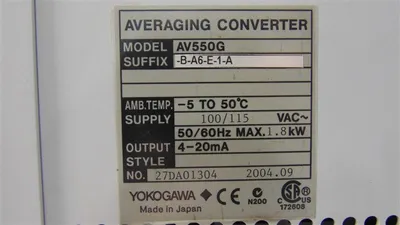 USED YOKOGAWA AV550G