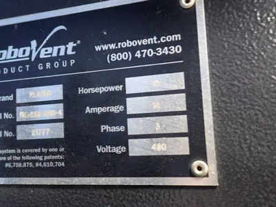 Used ROBOVENT PAL2.5M50004 Dust Collectors Ohio US | HGR 24 #729886
