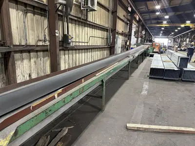 15 STAND  X 3" ARBOR  X 50" PEARSON LOC SEAM ROLL FORMING PANEL MILL. STOCK # 0663325