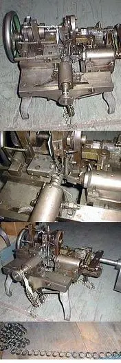 3214 Used Clover Double Parallel Curb Chain Machine