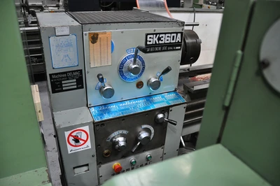 USED DELMAC SK 360 A - Ø 490 X 1500 MM