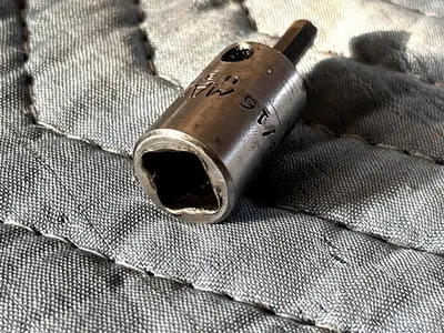 MAC Tools USA 3/8" Drive, 3/16" SAE Hex Bit Chrome Socket Driver X66D