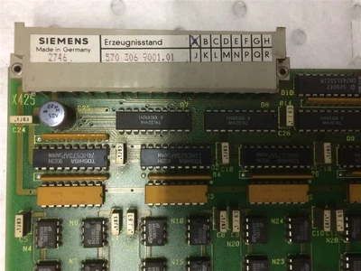 USED SIEMENS 6FX1130-6BA00 (9)-INTERFACE BOARD OUTPUT 48A / 0.5