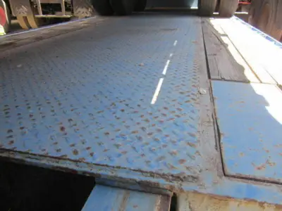 Used TRANSCRAFT 40 TON EXTENDABLE DOUBLE DROP DECK TRAILER Lowboy Trailers Florida US | USA Transequipment #1542600