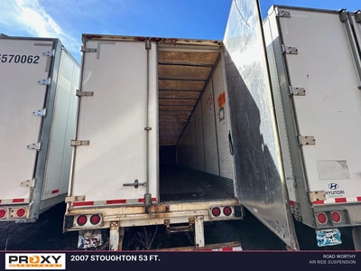 Used 2007 STOUGHTON 53 FT. Box Trailers Pennsylvania US | Proxy Equipment #1384948