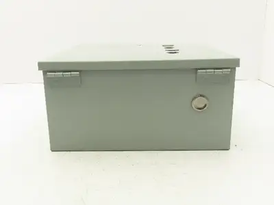 Hoffman A12N126 Electrical Enclosure Panel Box 12x12x6" NEMA Type 1