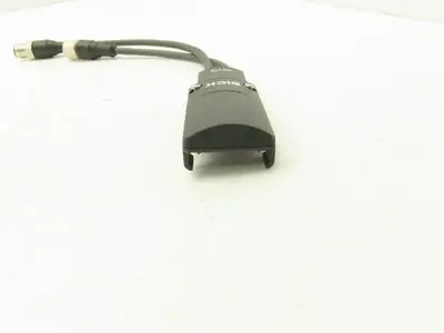 Sick 2093098 System Plug Adapter M12-5 With Extension M12-5 Dip Switch
