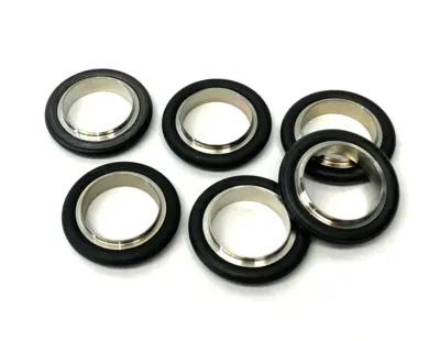 USED AGILENT STAINLESS STEEL CENTERING RING NW25
