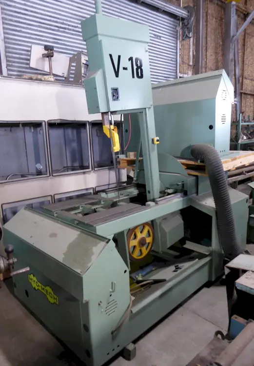 Used 1998 HYD-MECH V-18 Vertical Band Saws Ohio US | CW WOOD MACHINERY #474102