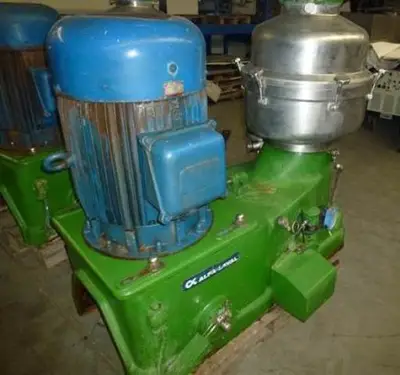 Alfa-Laval FEUX 412T-31C nozzle centrifuge, 316SS.