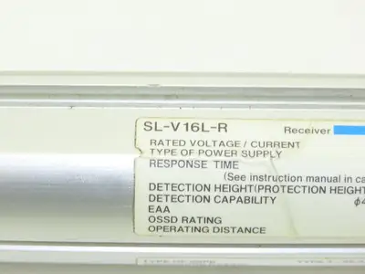 Keyence SL-V16L Light Curtain Transmitter Receiver Set 600mm 24VDC