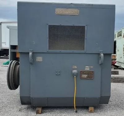 Rebuilt 500 HP 505 RPM US Motors 4160 Volt Frame 7007 S Electric Motor