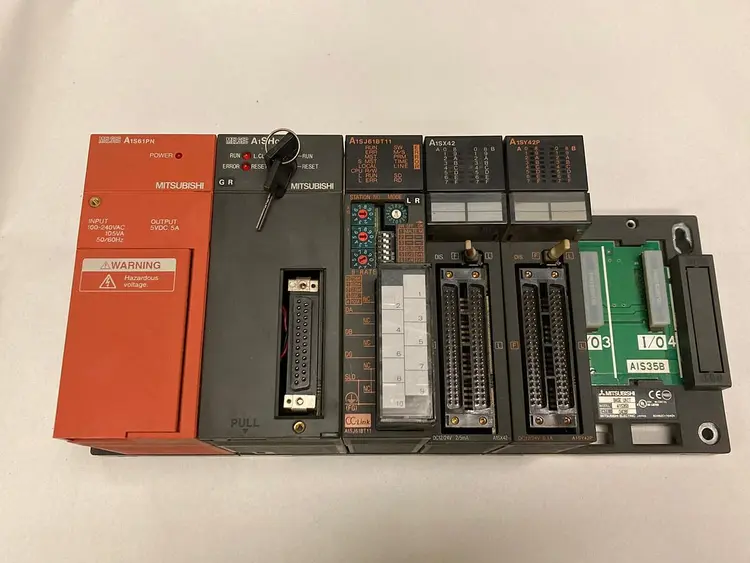 Used MITSUBISHI A1S61PN A1SHCPU A1SJ61BT11 A1SX42 A1SY42P Programmable Logic Controllers | Surplus Asset Holdings #1227107