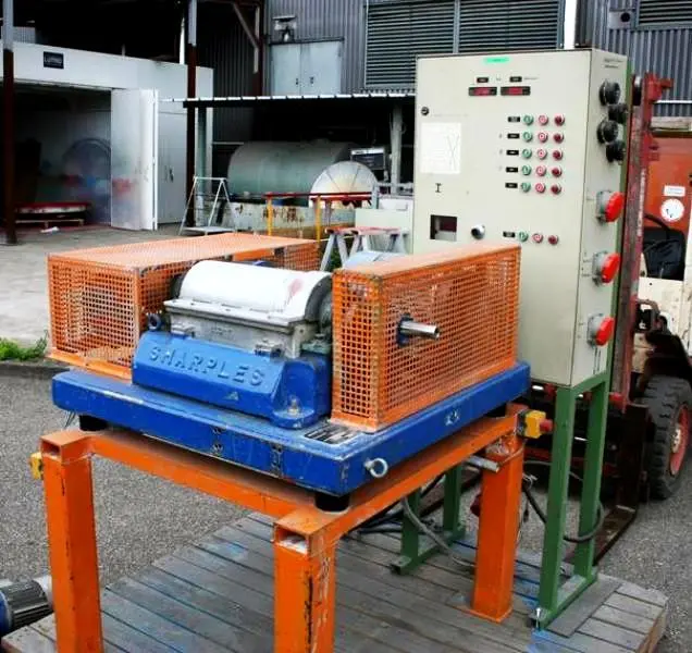 Sharples P600 Super-D-Canter centrifuge, 316SS.