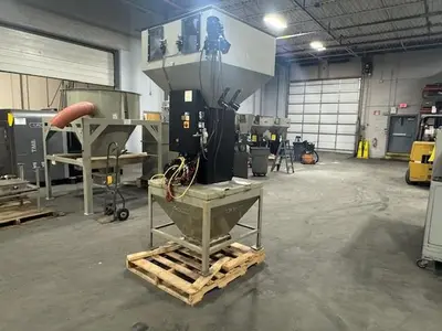 USED 2016 1,200 LB./HR 4 COMPONENT CONAIR TRUEBLEND GRAVIMATIC BLENDER (2016)