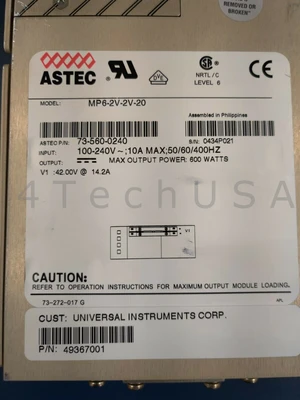 Used ASTEC 49367001 Miscellaneous PCB & SMT Equipment Michigan US | 4Tech USA #1540508
