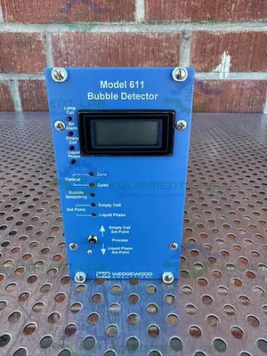 USED WEDGEWOOD ANALYTICAL 611A-G--ACF025 BUBBLE DETECTOR MODULE 115 VAC