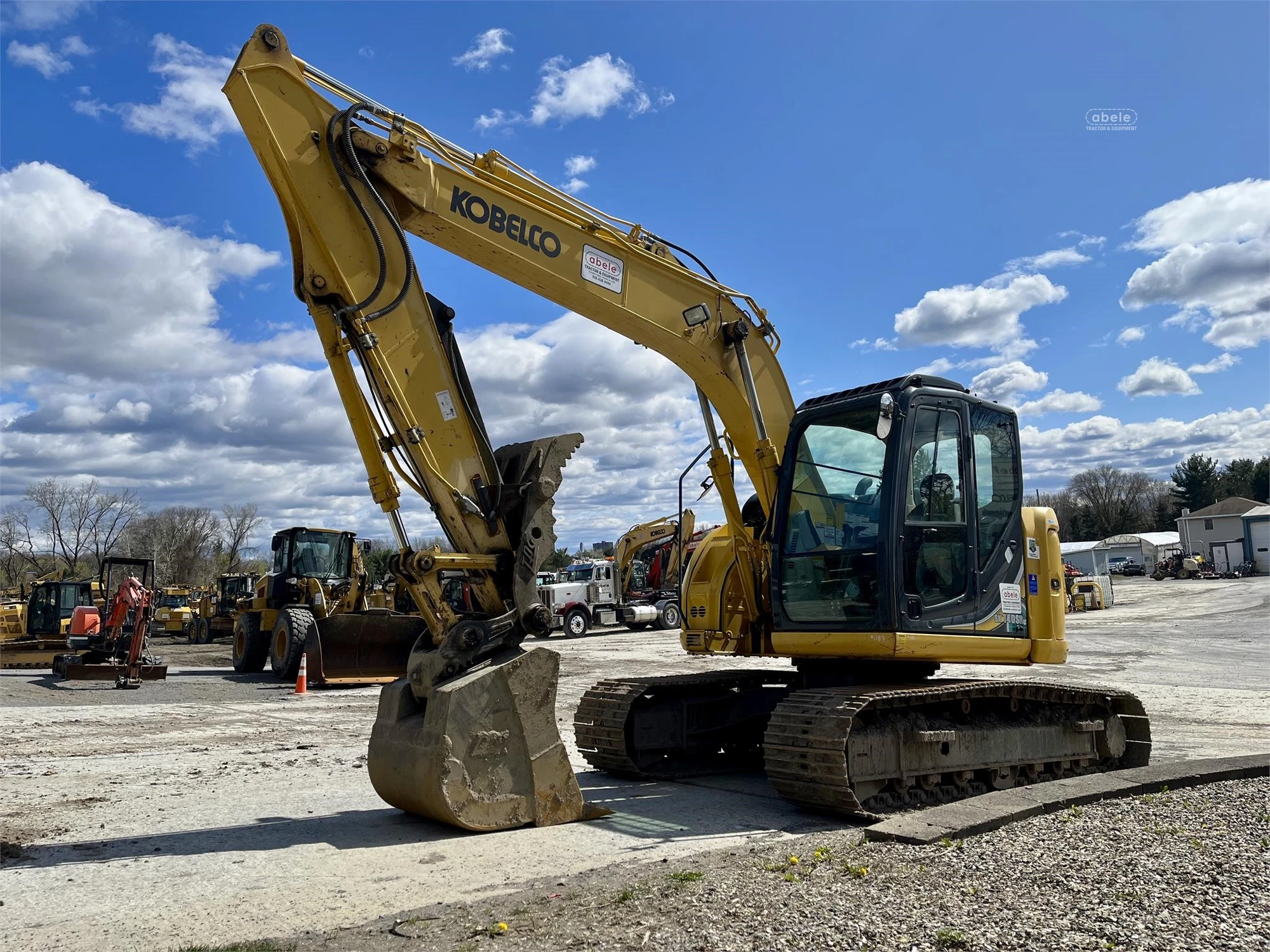 Used 2016 KOBELCO SK140SR LC-5 Crawler Excavators | Abele Tractor #1342784