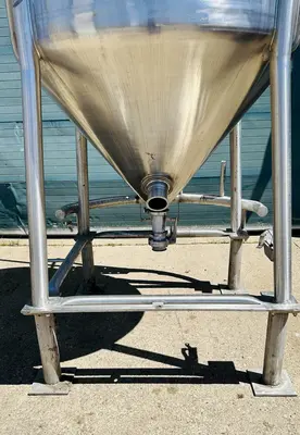 USED 1994 INOX S.S. V-BOTTOM STORAGE TANKS