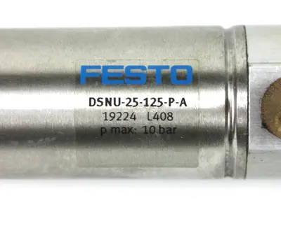 Festo DSNU-25-125-P-A Pneumatic Round Body Cylinder, 25mm Bore, 125mm Stroke