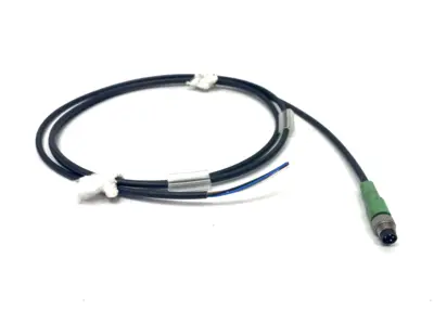 USED PHOENIX CONTACT M8 MALE 4-PIN, SAC-4P-M 8MS/1,5-PUR