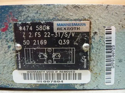 USED MANNESMANN REXROTH 4745802FS2231SV502169