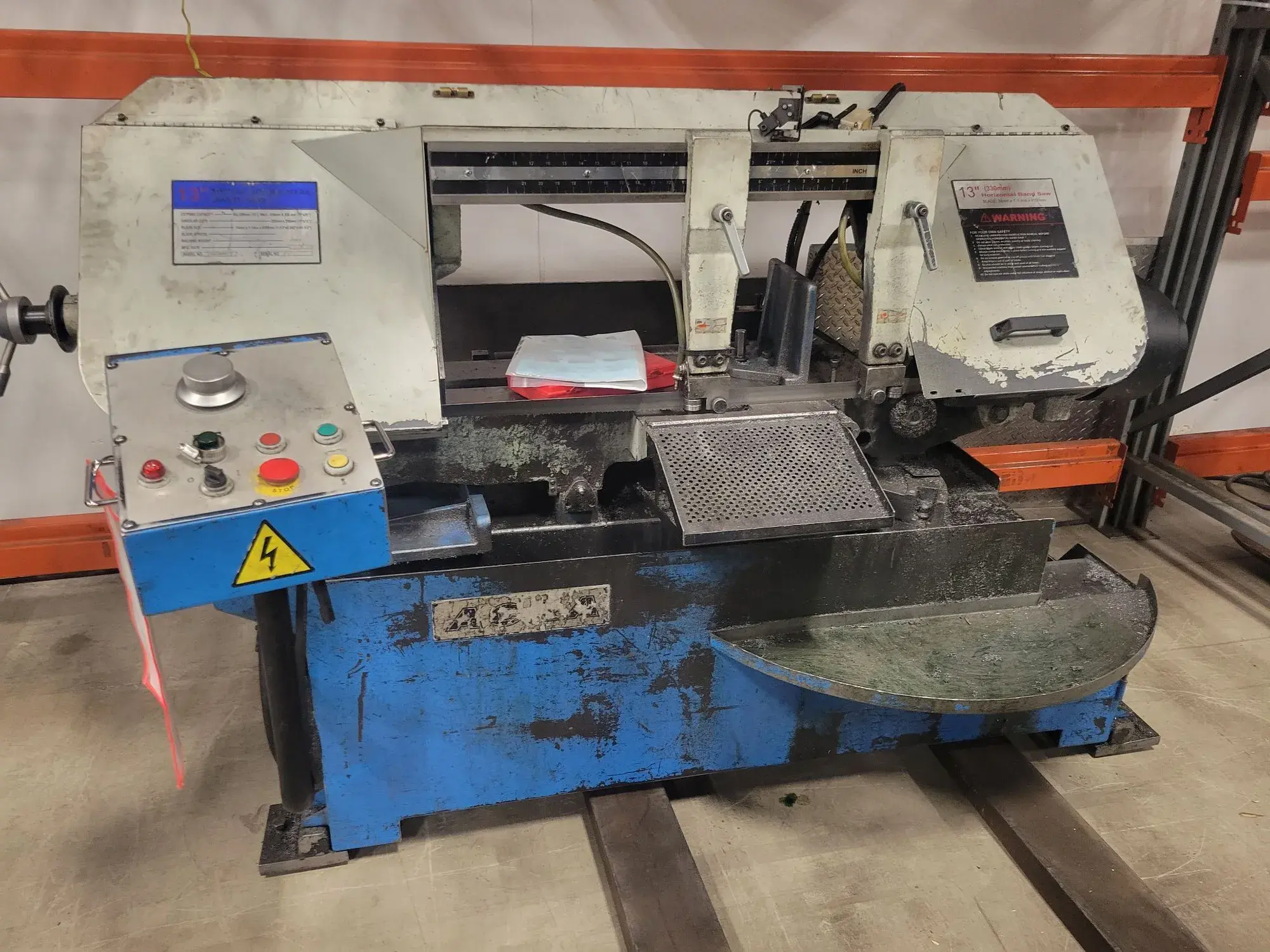 Used 2021 ACRA BS 330 SSA Horizontal Band Saws Illinois US | Aucto #1421915