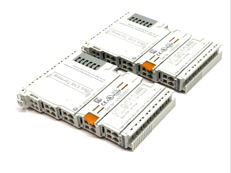 Used BECKHOFF BUS END TERMINAL K‑BUS END MODULE FOR KL SERIES I/O LOT OF 2 PLC Input & Output | Maverick Industrial Sales #1103100