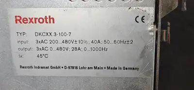 Rexroth DKC11.3-100-7-FW Driver Controller (BIN551)
