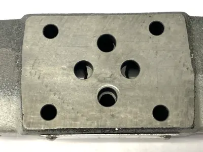 USED YUKEN PILOT OPERATED CHECK MODULAR VALVE 1/4"