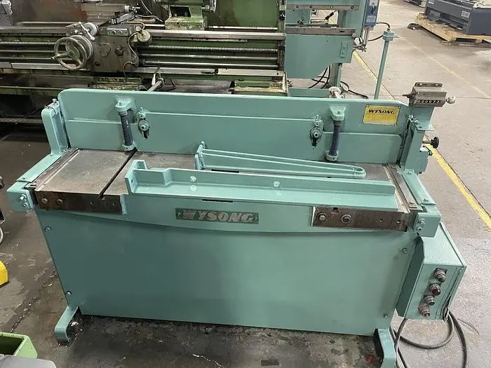 Used WYSONG H-1652 Power Squaring Shears (Inch) Ontario CA | Trader Machinery Inc #184865