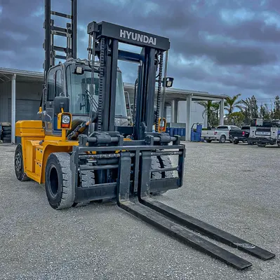 Used 2019 HYUNDAI 110D-9 Internal Combustion Forklifts: Pneumatic Tire Florida US | Forklift Exchange #1274802