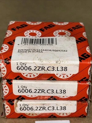 NEW FAG 6006.2RSR.C3.L38