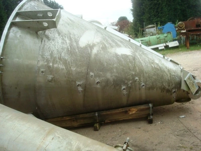 4,000L S/S JKTD Vacuum Conical J. H. Day Mixer Model 1225MBX