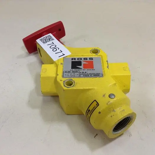 Used ROSS 1523 C 4002 Valves/Fittings Michigan US | Ideal Machinery #588771