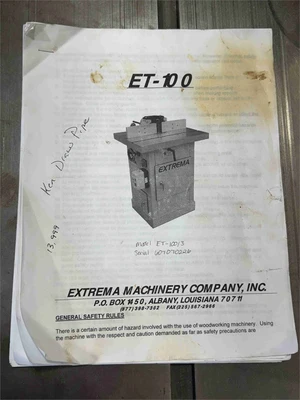 Used 2006 EXTREMA ET-100/3 Woodworking Shapers Texas US | MachineryMax #1249139