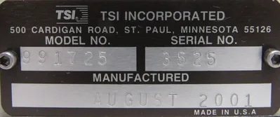 USED TSI 2100 LASER SPEED MEASUREMENT 991725