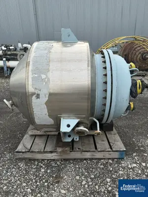 USED Pfaudler 100 Gal Pfaudler Glass Lined Reactor, 150/125#