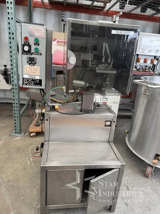 Used MARBURG M-500-SV Capsule Banders / Sealers | Star Industries #1253778