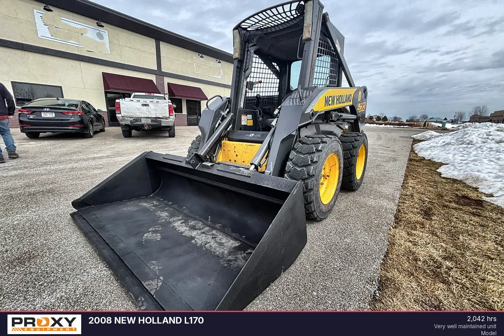 Used 2008 NEW HOLLAND L170 Skid Steer Loaders Wisconsin US | Proxy Equipment #1383125