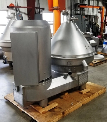 Westfalia MSE 300-06-777 whey/milk clarifier, 316SS.