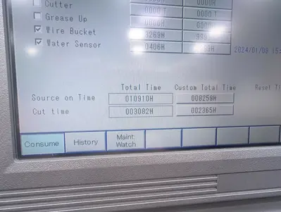 2019 SODICK VL 400Q WIRE TYPE ELECTRICAL DISCHARGE with WS4 High Precision 4th Axis Rotary EXCELLENT CONDITION!
