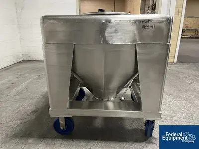 USED TOTE Systems 48" x 42" x 10"  Tote Systems Stainless Steel Transfer Bins