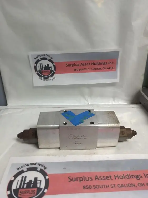 Used SUN HYDRAULICS NBY 1GM6-A2 Pump & Valve Parts Ohio US | Surplus Asset Holdings #1246353